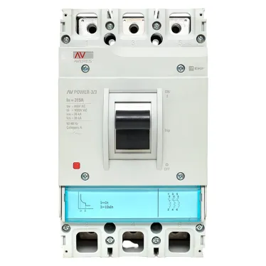 Выключатель автоматический AV POWER-3/3 315А 35кА TR