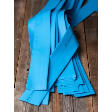 Трубка термоусаживаемая ТУТ нг 30/15 синяя в отрезках по 1м PROxima