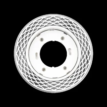 Светильник светодиодный ДВО-15W встраиваемый под лампу GX53 декоративный с доп. подсветкой MN21 белый без лампы Jazzway