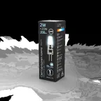 Лампа светодиодная LED 2 Вт 200 лм 4100К капсула нейтральный G4 AC 220В силиконовая Black Gauss