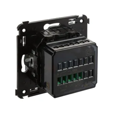 Avanti Термостат для теплых полов в стену, , Черный матовый