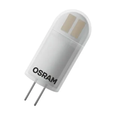 Лампа светодиодная LED 3,5Вт G4 12V STAR PIN40 (замена 40Вт), теплый, прозр. Osram