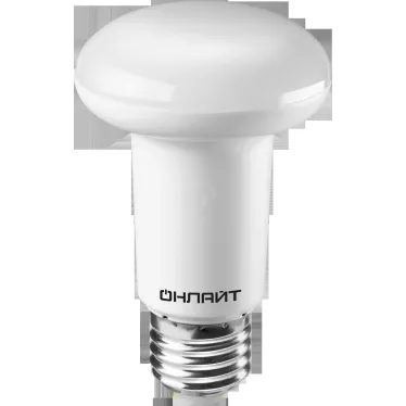 Лампа светодиодная OLL-R63-8-230-6.5K-E27 | 61143 | ОНЛАЙТ