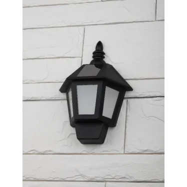 Фасадный светильник Фонарь,2 режима(огонь,холодный свет),на солн. бат.,40LED,7lm ERAFS08-36