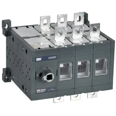 Выключатель-разъединитель ВРК реверсивный без рукоятки управления 3P 315А KARAT