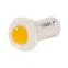 Лампа светодиодная индикаторная СКЛ-11-Ж-2-220, жёлтая, 220В AC/DC, d-27, сила света 20 мКд