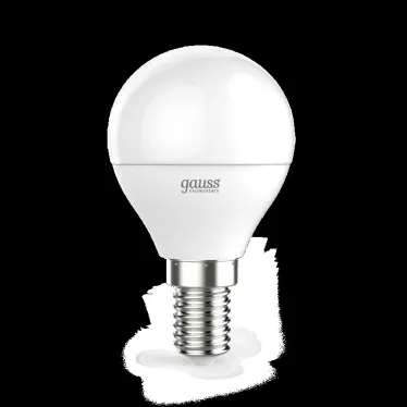 Лампа светодиодная LED 10 Вт 730 лм 4100К шар P45 нейтральный E14 AC 220В Elementary Gauss