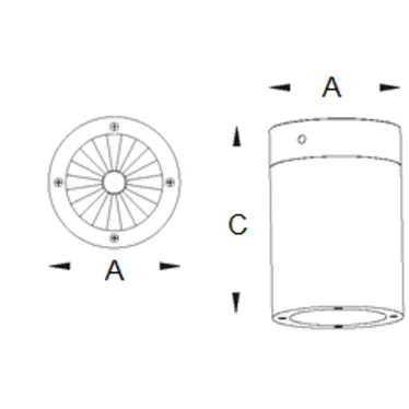 Светильник светодиодный PIPE LED 21W D40 730 SL