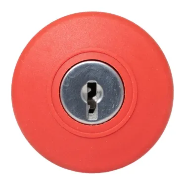 Механизм кнопки исполнительный XB4 'Грибок' красный поворотный с фиксацией с замком PROxima