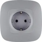 Valena ALLURE Рамка 1 пост алюминий универсальная