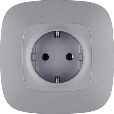 Valena ALLURE Рамка 1 пост алюминий универсальная