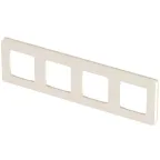 Рамка 4 поста INSPIRIA слоновая кость
