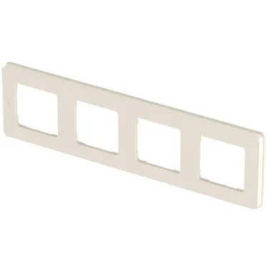 Рамка 4 поста INSPIRIA слоновая кость