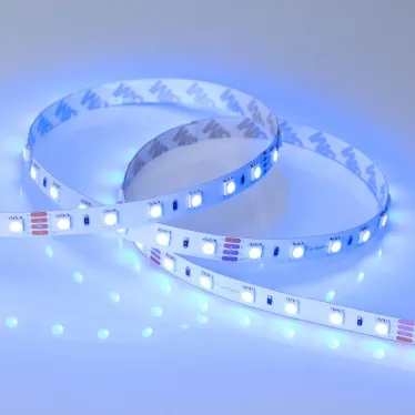 Лента RT-B60-10mm 24V RGB (14.4 W/m, IP20, 5060, 5m) (, Открытый)