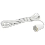 Удлинитель электрический с заземлением 1 розетка 3м ПВС 3x0,75мм2 10А UX-1е-3m ЭРА