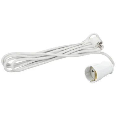 Удлинитель электрический с заземлением 1 розетка 3м ПВС 3x0,75мм2 10А UX-1е-3m ЭРА