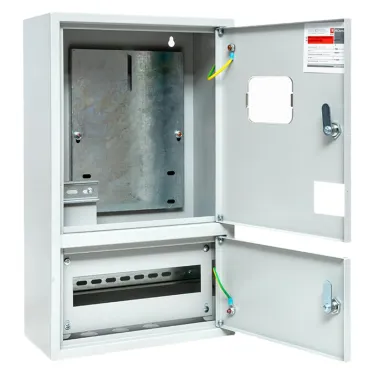 Щит учетно-распределительный навесной ЩУРн-3/15 с замком с окном IP31 БУР-3/15И