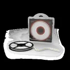 Лента светодиодная LED 2835/60-SMD 4.8 Вт/м 210 лм/м Красный DC 12В IP20 8мм (блистер 5м) Black Gauss