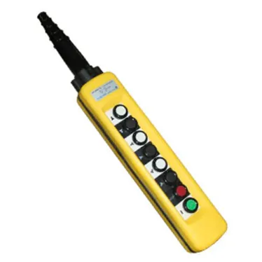 Пост кнопочный ПКТ-66ПС У2, IP65, 2 скорости, кнопка Пуск с фиксацией, вверх, вниз, влево, вправо, вперёд, назад, 13NO+1NC