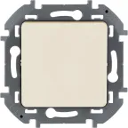 Выключатель одноклавишный - Legrand Inspiria - 10А 250В безвинтовые зажимы - слоновая кость