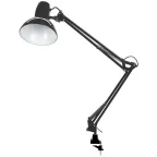 LIGHTING Светильник настольный 1014 пантограф на струбцине Е27 черный IEK
