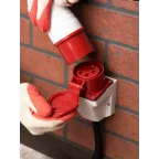 Вилка кабельная 16А 3Р+N+Е IP44 переносная 380В