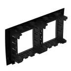 Avanti Рамка-суппорт черная для In-liner Front, 4 модульная