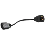 Гибкий коннектор, черный TR7 - C 2W-FL BK (100/6000)