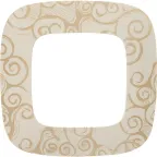 Valena ALLURE Рамка 1 пост Нарцисс золото универсальная