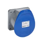 Встраиваемая прямая розетка с уменьшенным фланцем - P17 Tempra Pro - IP 44 - 200/250 В~ - 32 A - 2К+З | 058054 | Legrand