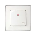 Клавиша с пиктограммой лампа для 75160-39, S82,82N белый