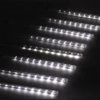 Гирлянда LED Сосульки 2,1м холодный свет, 7V, IP44 (трансформатор в комплекте)