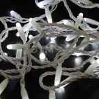 Гирлянда Нить 10м, с эффектом мерцания, белый ПВХ, 24В, цвет: Белый | 305-235 | NEON-NIGHT