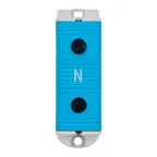 Клемма силовая вводная КСВ 35-150кв.мм синяя