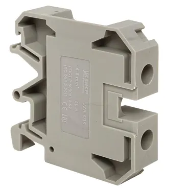 Клемма винтовая JXB- 6мм.кв серая