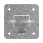 Держатель металлический для плоской кровли 150мм