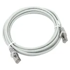 Патч-корд TERACOM PRO Cat.5E экранированный FTP оболочка LSZH серый (3.0м)