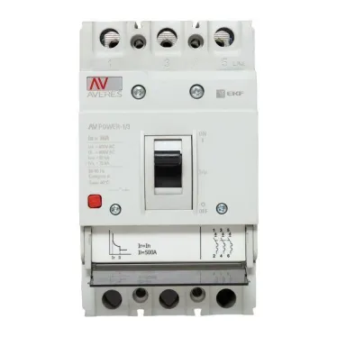 Выключатель автоматический AV POWER-1/3  16А 80kA TR AVERES