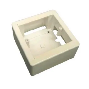 Коробка универсальная КМКУ 88х88х44 ЭЛЕКОР слоновая кость