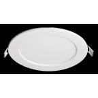 Светильник светодиодный ДВО-12w 4000K 800 Лм IP40 WH d170мм встраиваемый круг