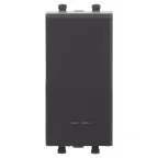 Avanti Переключатель модульный, , Черный матовый, 1 модуль