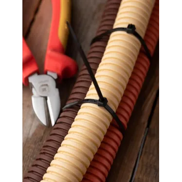 Хомут P6.6 стандартный черный 2.5x160 (100шт) FlexLock PROxima