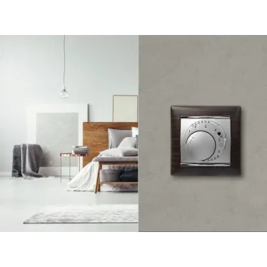 VALENA Термостат для теплых полов алюминий