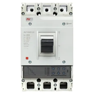 Выключатель автоматический AV POWER-3/3 630А 100kA ETU2.0 AVERES