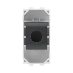 BRAVA Розетка компьютерная RJ45 (разъем PcNet) 1 модуль категория 5е белая