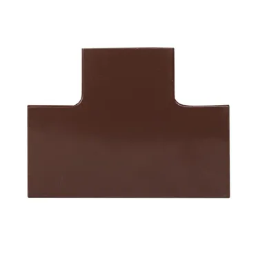 Угол T-образный (25х25) (4 шт) Plast под темное дерево