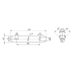 Светильник светодиодный HB LED 100 D60 5000K G3