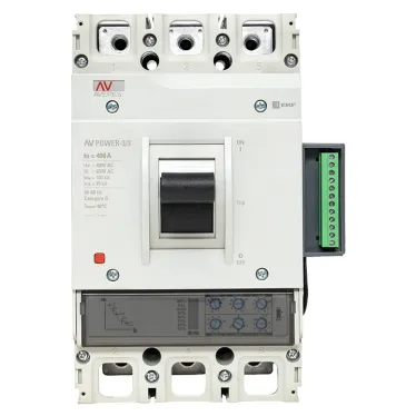 Выключатель автоматический AV POWER-3/3 400А 100kA ETU2.2 AVERES