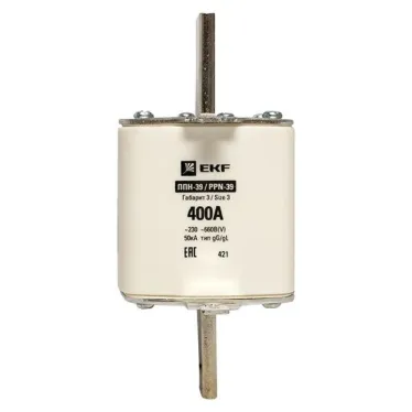 Вставка плавкая ППН-39 630/400А габарит 3