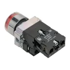 Кнопка BA42 с подстветкой 230В красная NC PROxima